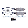 Z36-1629 Front Z36 Truck Carbon-Fiber Ceramic Brake Pads with Stainless-Steel Hardware Kit