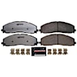 Z36-1680 Front Z36 Truck Carbon-Fiber Ceramic Brake Pads with Stainless-Steel Hardware Kit