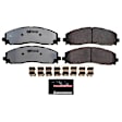 Z36-1691 Rear Z36 Truck Carbon-Fiber Ceramic Brake Pads with Stainless-Steel Hardware Kit