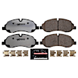 Z36-1774 Front Z36 Truck Carbon-Fiber Ceramic Brake Pads with Stainless-Steel Hardware Kit