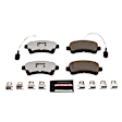 Z36-1840 Rear Z36 Truck Carbon-Fiber Ceramic Brake Pads with Stainless-Steel Hardware Kit