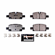 Z36-2174 Rear Z36 Truck Carbon-Fiber Ceramic Brake Pads with Stainless-Steel Hardware Kit