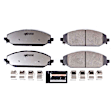 Z36-2179 Front Z36 Truck Carbon-Fiber Ceramic Brake Pads with Stainless-Steel Hardware Kit