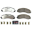 Z36-2223 Front Z36 Extreme Truck And Tow Carbon Fiber Ceramic Brake Pad Set