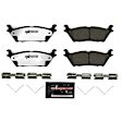 Z36-2383 Rear Z36 Extreme Truck And Tow Carbon Fiber Ceramic Brake Pad Set