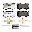 Z36-2442 Front Carbon Fiber Ceramic Brake Pad Set