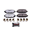 Z36-6004 Rear Z36 Truck Carbon-Fiber Ceramic Brake Pads with Stainless-Steel Hardware Kit