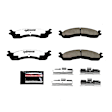 1997 Ford F-250 HD - Front Carbon Fiber Ceramic Brake Pad Set, 7.5L 8Cyl, With Rear Drum, With 8 Lug Wheels, Z36 Extreme Truck And Tow