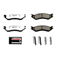 2001 Ford F-150 - Front Carbon Fiber Ceramic Brake Pad Set, with 7 Lug Wheels, with 8 Lug Wheels, Z36 Extreme Truck And Tow