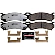 Z36-785 Front OR Rear Z36 Truck Carbon-Fiber Ceramic Brake Pads with Stainless-Steel Hardware Kit