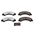 Z36-825 Front Z36 Truck Carbon-Fiber Ceramic Brake Pads with Stainless-Steel Hardware Kit