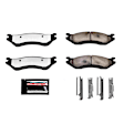 Z36-966 Front Z36 Truck Carbon-Fiber Ceramic Brake Pads with Stainless-Steel Hardware Kit
