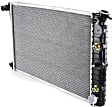 Radiator, Select GM Vehicles, w/o Engine Oil Cooler, 28x17-inch Core