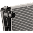Radiator, 3.2L/3.3L/3.8L/4.1L/4.3L/4.4L/4.8L/4.9L/5.0L/5.7L/6.5L/6.6L Engines, Automatic Transmission Cooler, Aluminum Core, Plastic Tank