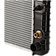 Radiator, 3.2L/3.3L/3.8L/4.1L/4.3L/4.4L/4.8L/4.9L/5.0L/5.7L/6.5L/6.6L Engines, Automatic Transmission Cooler, Aluminum Core, Plastic Tank
