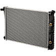 Radiator, 3.2L/3.3L/3.8L/4.1L/4.3L/4.4L/4.8L/4.9L/5.0L/5.7L/6.5L/6.6L Engines, Automatic Transmission Cooler, Aluminum Core, Plastic Tank