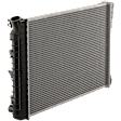 Radiator, 3.2L/3.3L/3.8L/4.1L/4.3L/4.4L/4.8L/4.9L/5.0L/5.7L/6.5L/6.6L Engines, Automatic Transmission Cooler, Aluminum Core, Plastic Tank