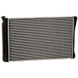 Radiator, 3.2L/3.3L/3.8L/4.1L/4.3L/4.4L/4.8L/4.9L/5.0L/5.7L/6.5L/6.6L Engines, Automatic Transmission Cooler, Aluminum Core, Plastic Tank