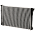 Radiator, 3.2L/3.3L/3.8L/4.1L/4.3L/4.4L/4.8L/4.9L/5.0L/5.7L/6.5L/6.6L Engines, Automatic Transmission Cooler, Aluminum Core, Plastic Tank