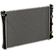 Radiator, 3.2L/3.3L/3.8L/4.1L/4.3L/4.4L/4.8L/4.9L/5.0L/5.7L/6.5L/6.6L Engines, Automatic Transmission Cooler, Aluminum Core, Plastic Tank