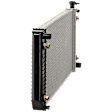 Radiator, 8 Cyl., 5.0L/5.7L Engines, Aluminum Core, Plastic Tank, 34 in. Core Width, With Engine Oil Cooler, Measures 34-inches Between Tanks