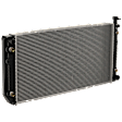 Radiator, 8 Cyl., 5.0L/5.7L Engines, Aluminum Core, Plastic Tank, 34 in. Core Width, With Engine Oil Cooler, Measures 34-inches Between Tanks
