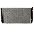 Radiator, 8 Cyl., 454c.i./7.4L Engine, With Short Filler Neck, With Engine Oil Cooler
