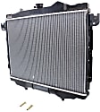 Radiator, 6/8 Cyl., 3.9/5.2L Engines, Plastic Tank, Without Engine Oil Cooler