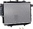 Radiator, 6/8 Cyl., 3.9/5.2L Engines, Plastic Tank, Without Engine Oil Cooler