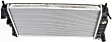 Radiator, 2.0L/2.5L Engines, Automatic or Manual Transmission, Aluminum Core, Plastic Tank