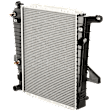 Radiator, 2.2L/3.0L/4.0L Engines, Heavy Duty Cooling, Aluminum Core, Plastic Tank