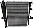 1995-1997 Ford Ranger - Radiator, 3.0L/4.0L Engines, Plastic Tank, With Automatic Transmission