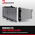 1996 Ford Ranger - Radiator, 4 Cyl 2.3L