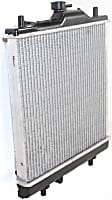 Radiator, 1.0L/1.3L Engines, Aluminum Core, Plastic Tank