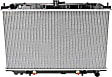Radiator, 3.0L Engine, Plastic Tank, Automatic Transmission