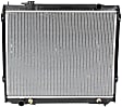 Radiator, 3.4L Engine, Base/DLX/SR5 Models, Aluminum Core, Plastic Tank, RWD, Automatic Transmission