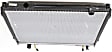 Radiator, 3.4L Engine, Base/DLX/SR5 Models, Aluminum Core, Plastic Tank, RWD, Automatic Transmission