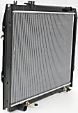 Radiator, 3.4L Engine, Base/DLX/SR5 Models, Aluminum Core, Plastic Tank, RWD, Automatic Transmission