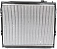 Radiator, 3.4L Engine, Base/DLX/SR5 Models, Aluminum Core, Plastic Tank, RWD, Automatic Transmission