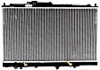 Radiator, 2.7L/3.0L Engines, Aluminum Core, Plastic Tank