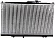Radiator, 2.7L/3.0L Engines, Aluminum Core, Plastic Tank