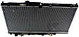 Radiator, 2.7L/3.0L Engines, Aluminum Core, Plastic Tank