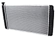 Radiator, 6/8 Cyl., 4.3/5.0L Engines, Aluminum Core, Plastic Tank, 28 in. Core Width, with Engine Oil Cooler