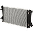 Radiator, 2.0L/3.0L/3.4L Engines, Aluminum Core, Plastic Tank