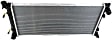 Radiator, 2.2L/2.5L Engines, Automatic Transmission, Aluminum Core, Plastic Tank