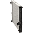 Radiator, 2.0L/2.5L/2.8L Engines, Aluminum Core, Plastic Tank