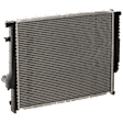 Radiator, 2.0L/2.5L/2.8L Engines, Aluminum Core, Plastic Tank