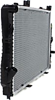 Radiator, 2.8L/3.6L Engines, Aluminum Core, Plastic Tank