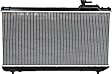 Radiator, 2.0L Engine, Aluminum Core, Plastic Tank