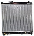 Radiator, 1.6L Engine, Aluminum Core, Plastic Tank
